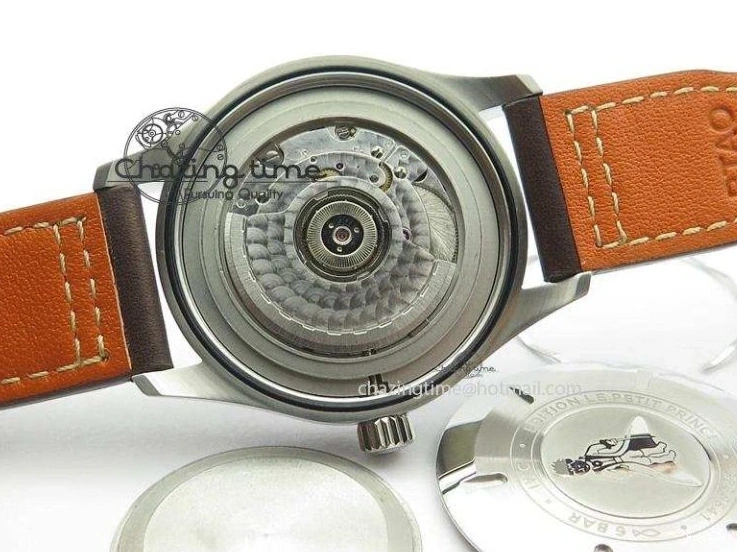 MIROTIME 0223 Mark XVIII Le Petit Prince IW327004 SS Mk Maker Best Edition Blue Dial On Brown Leather Strap A TimelessDesign 7296